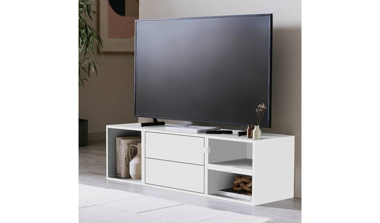 Habitat Rubrics Modular TV Unit - White