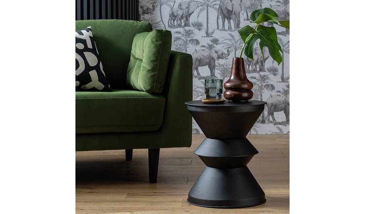 Habitat Reuben Side Table - Black