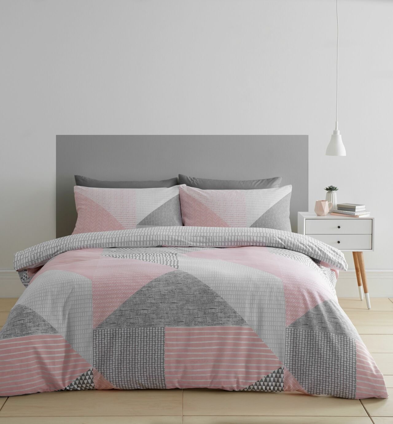 Catherine Lansfield Larsson Geo Easycare Bedding Set Single Review