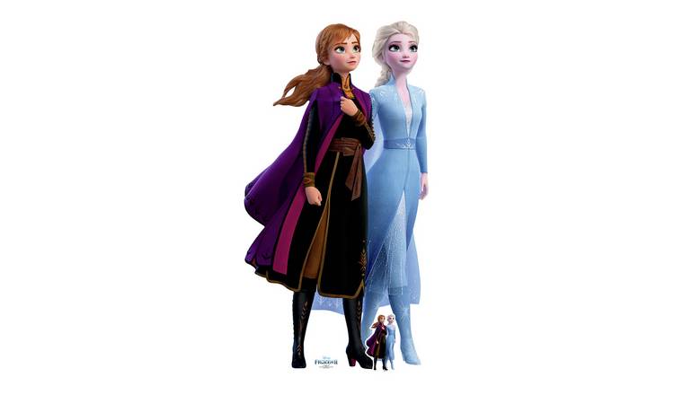 Star Cutouts Disney Frozen Anna Elsa Cardboard Cutout