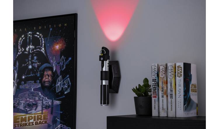 Disney Lightsaber Uplighter LED Kids Novelty Light - Grey