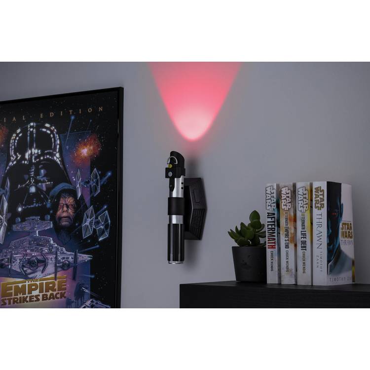 Disney Lightsaber Uplighter LED Kids Novelty Light - Grey 0
