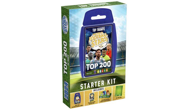 World Football Stars Top 200 Top Trumps – Starter Kit