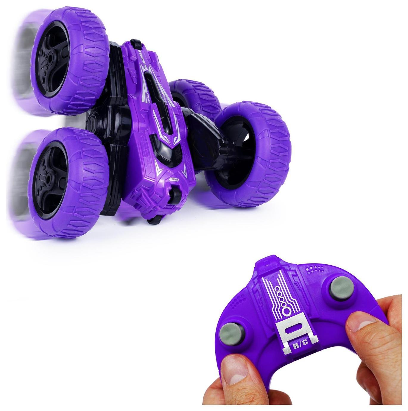 CMJ RC Cars Stunt Car Purple 