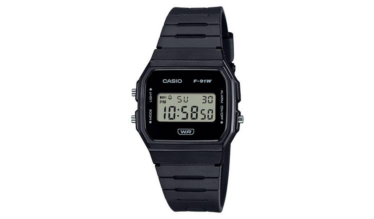 Casio Classic Black Strap Digital Watch