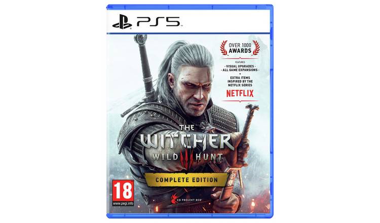 Buy The Witcher 3 Wild Hunt Complete Edition PS5 Game PS5 games Argos