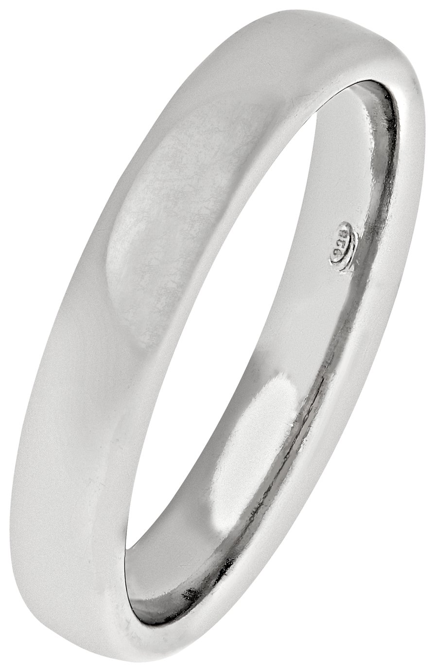 Revere Sterling Silver Heavyweight Wedding Ring - N