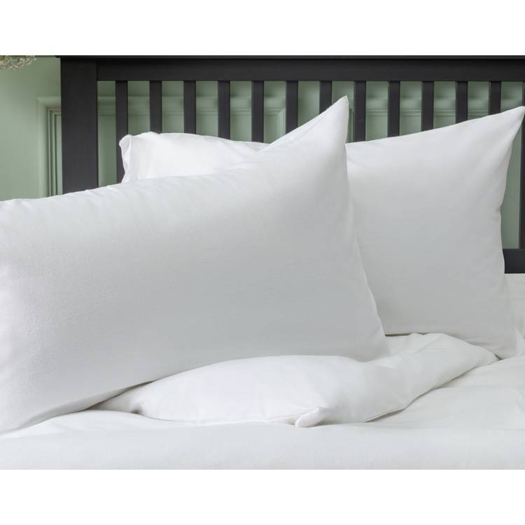 Habitat Soft and Cosy Brushed Cotton White Bedding Set - D 0