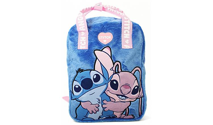 Disney Lili and Stitch 7.5L Kids Backpack - Blue and Pink