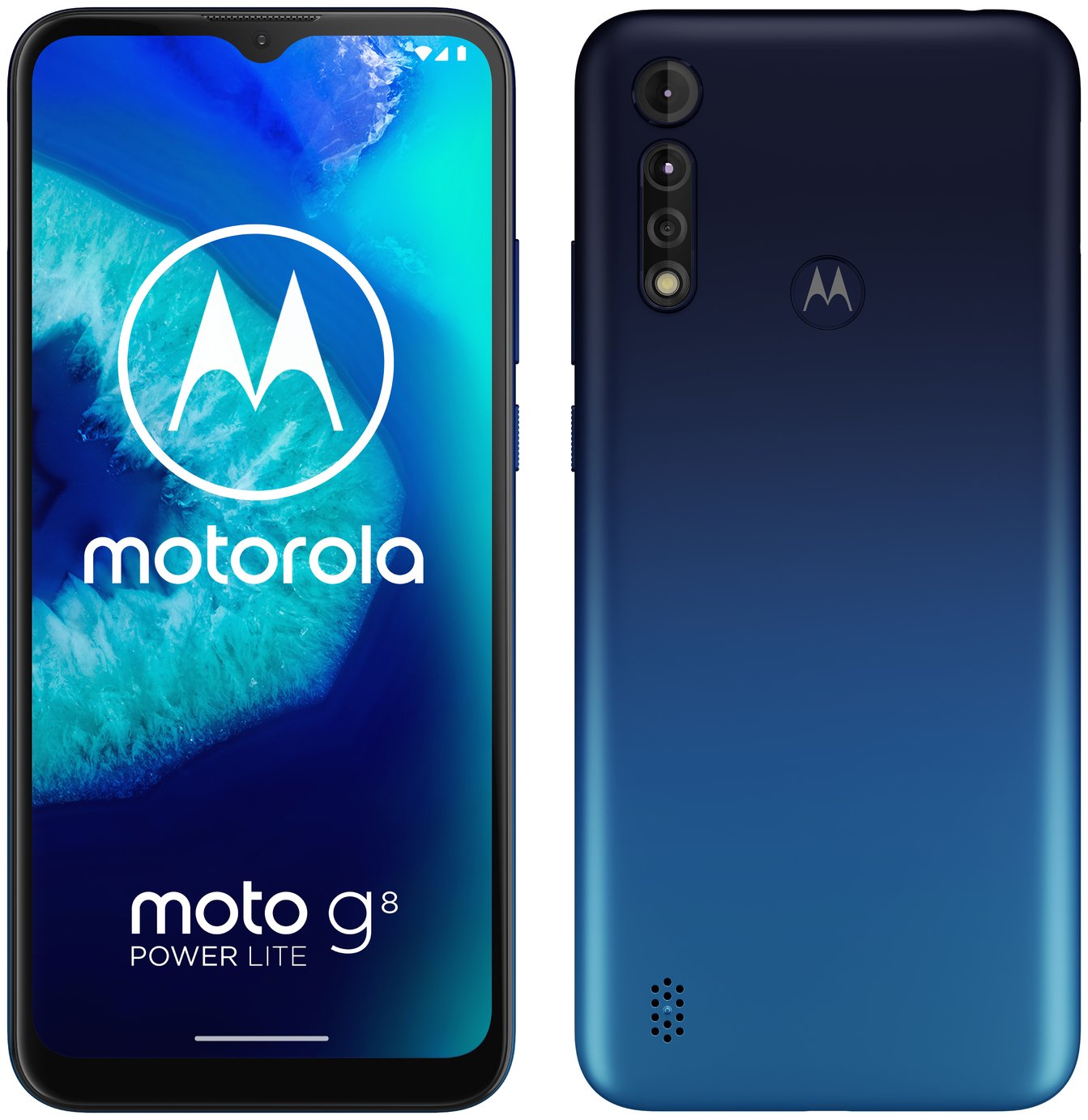 SIM Free Motorola G8 Power Lite 64GB Mobile Phone-Royal Blue Review