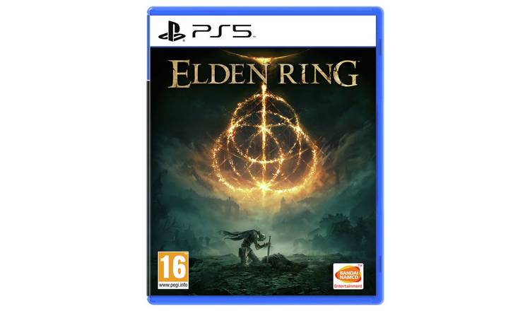 Sony Playstation 5 Disc Version Console with Elden Ring and Cleaning Cloth  