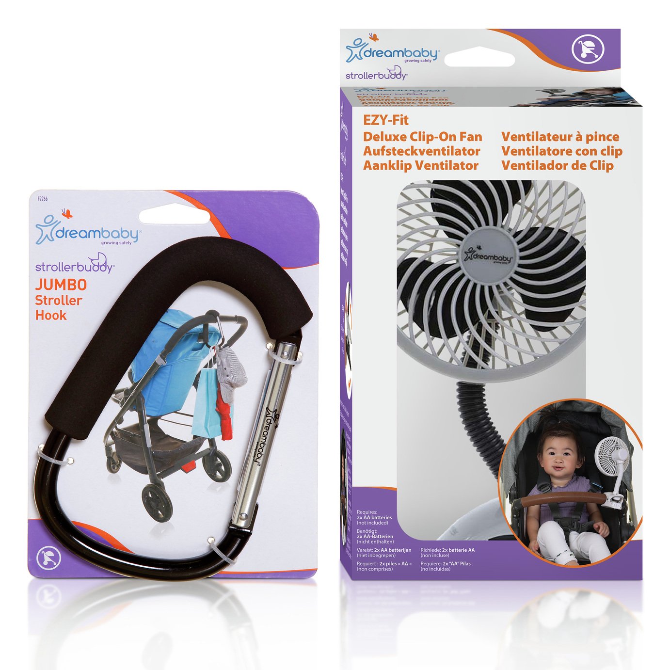 dreambaby stroller hook