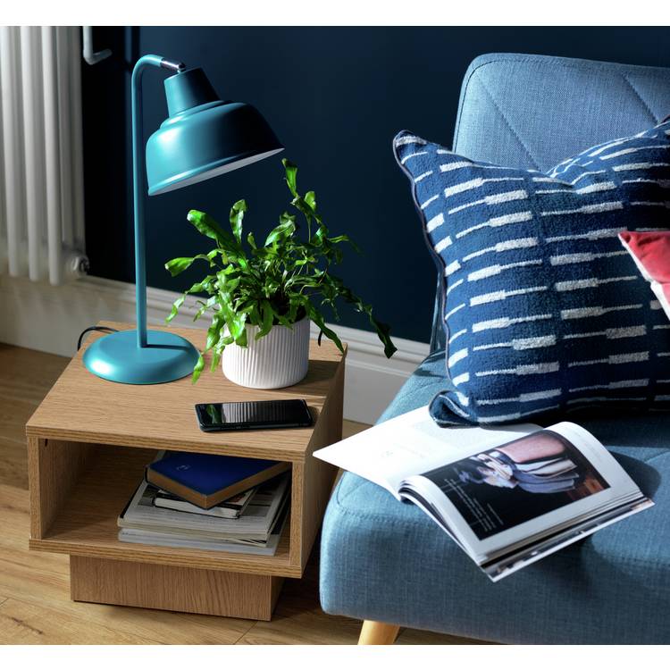 Argos Home Cubes End Table - Oak Effect 0