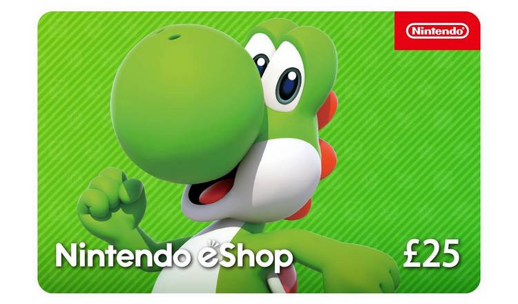 Nintendo eShop Card - 25 GBP Voucher