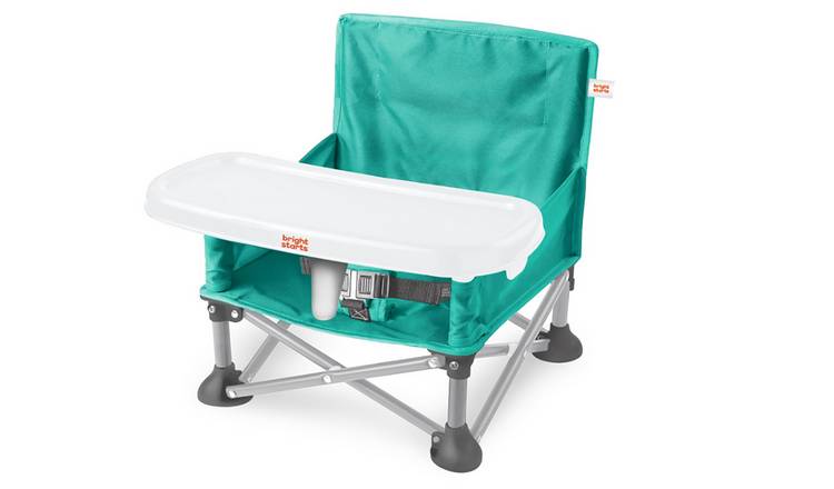 Bright Starts Pop N Sit Portable Feeding Booster Seat - Teal