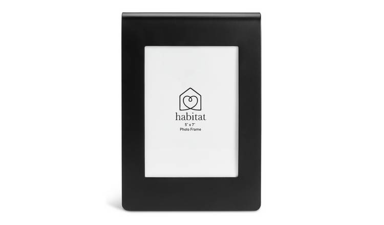 Habitat Black Metal Folding Picture Frame - 5x7"