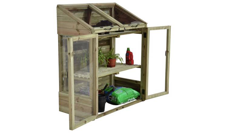 Buy Forest Garden Mini Wooden Greenhouse 4 x 2ft Greenhouses Argos