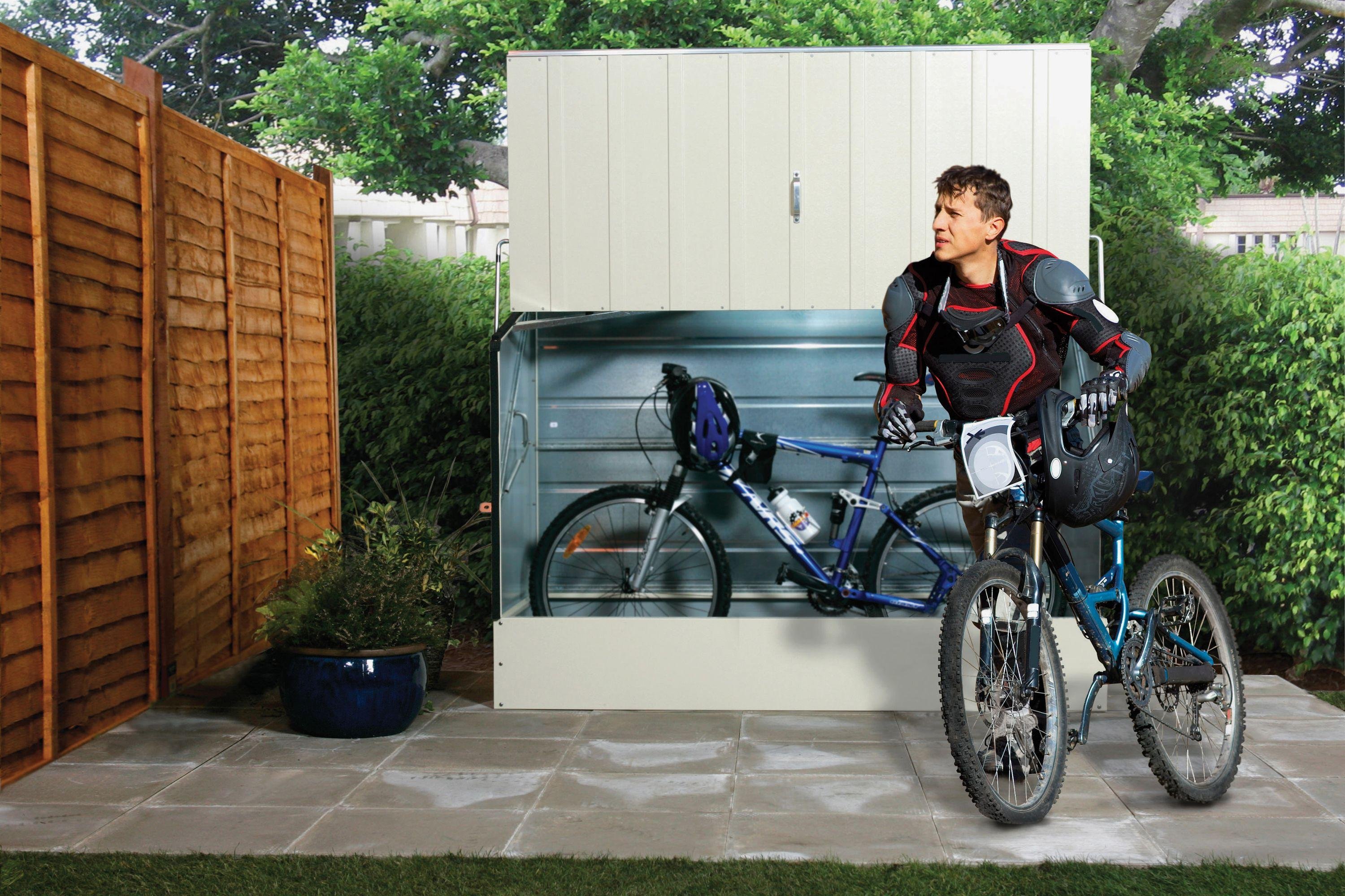 Trimetals Garden Bike Storage