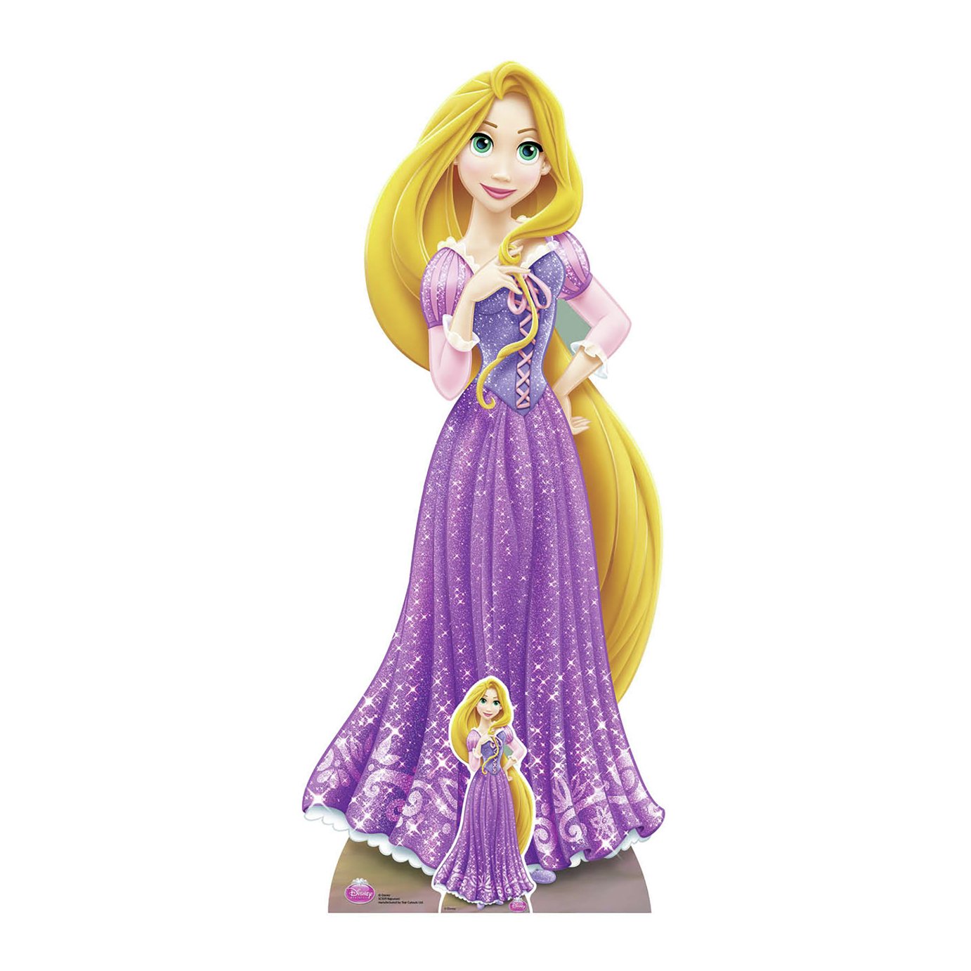 Star Cutout Disney Princess Rapunzel Cardboard Cutout  
