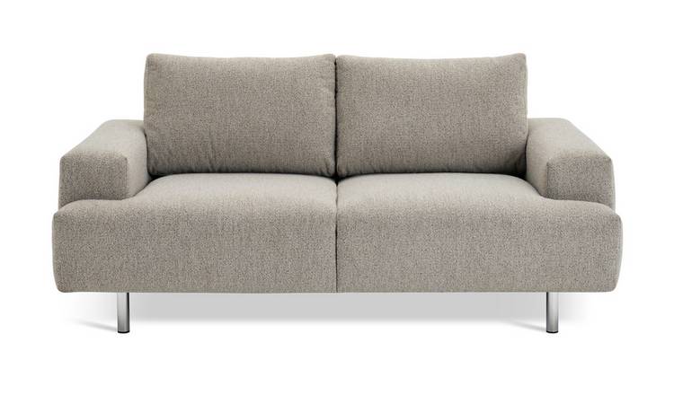 Habitat Julien Fabric 2 Seater Sofa - Beige