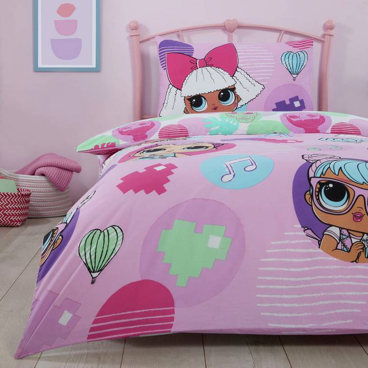 Lol Surprise Hearts Kids Bedding Set - Single 0