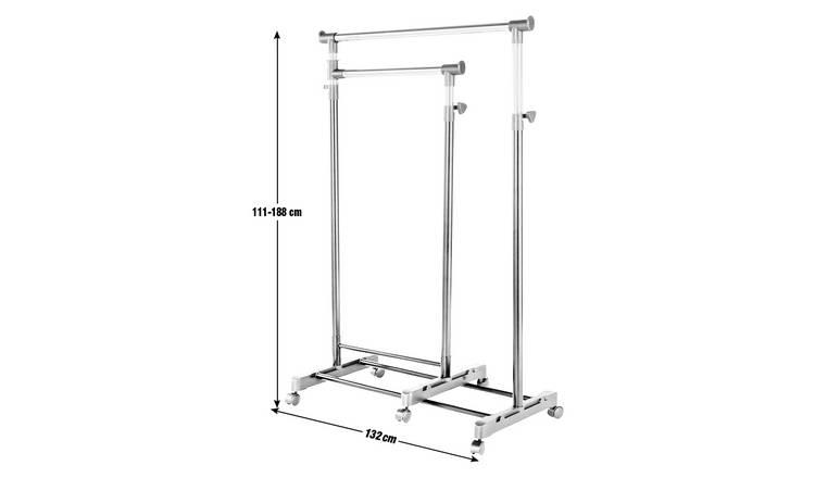 Argos standing best sale clothes rail