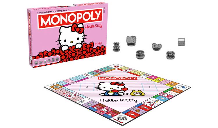 Hello Kitty Monopoly Board Game