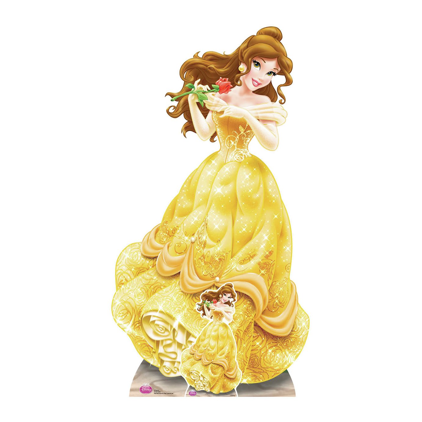Star Cutouts Disney Princess Belle Cardboard Cutout