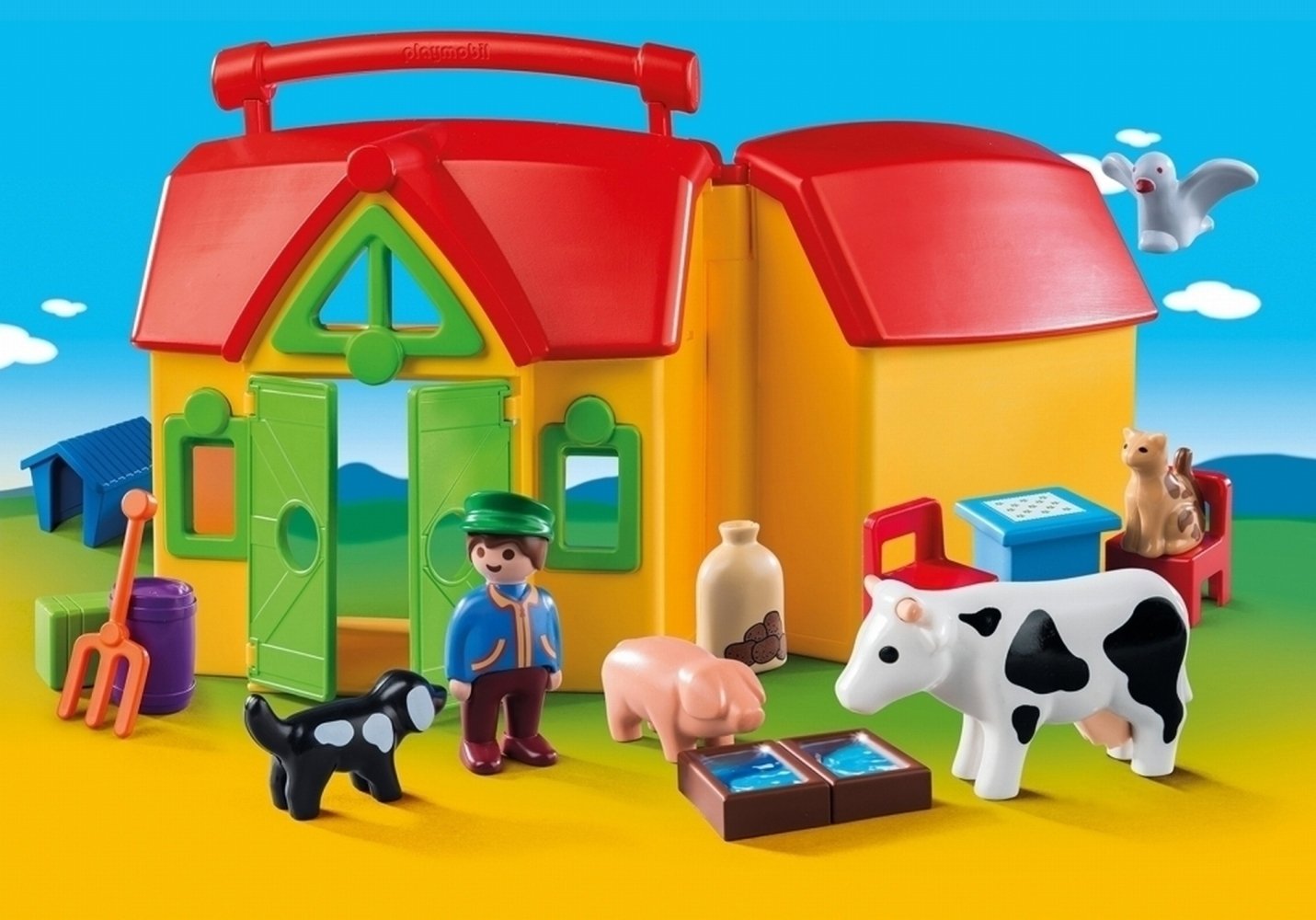 argos playmobil farm