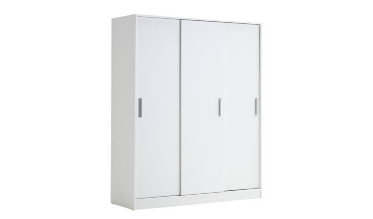 Argos Home Nova 3 Door Sliding Wardrobe - White