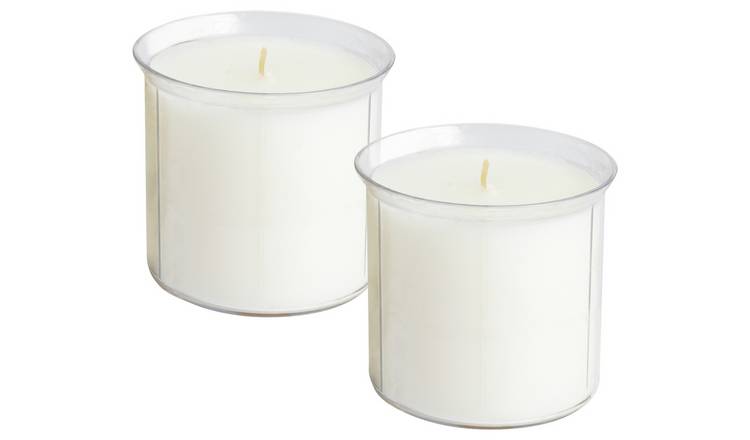 Habitat Gel Candle Refill - Frosted Cedar - Set of 2