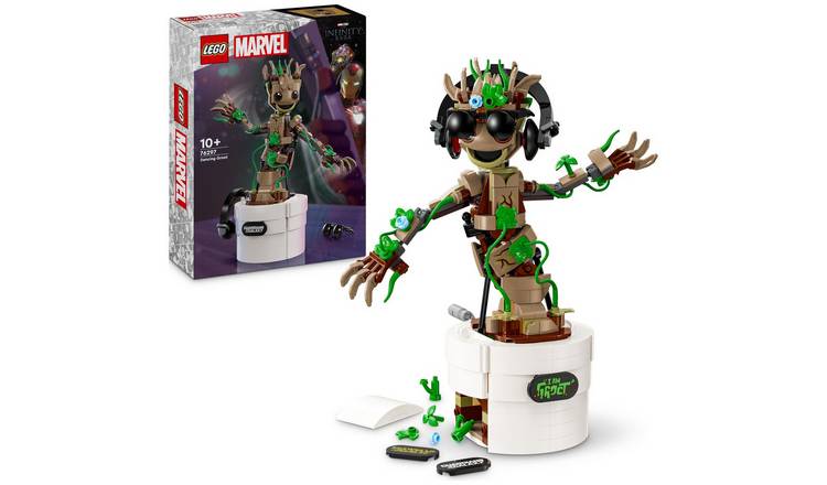 LEGO Marvel Dancing Groot Buildable Animated Toy 76297