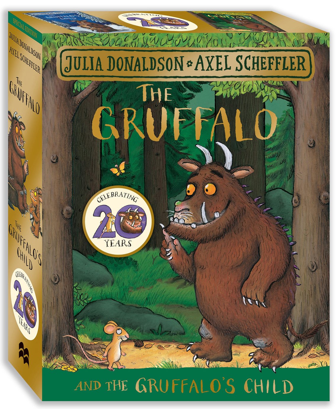 The Gruffalo & The Gruffalo`s Child Board Book Gift Set