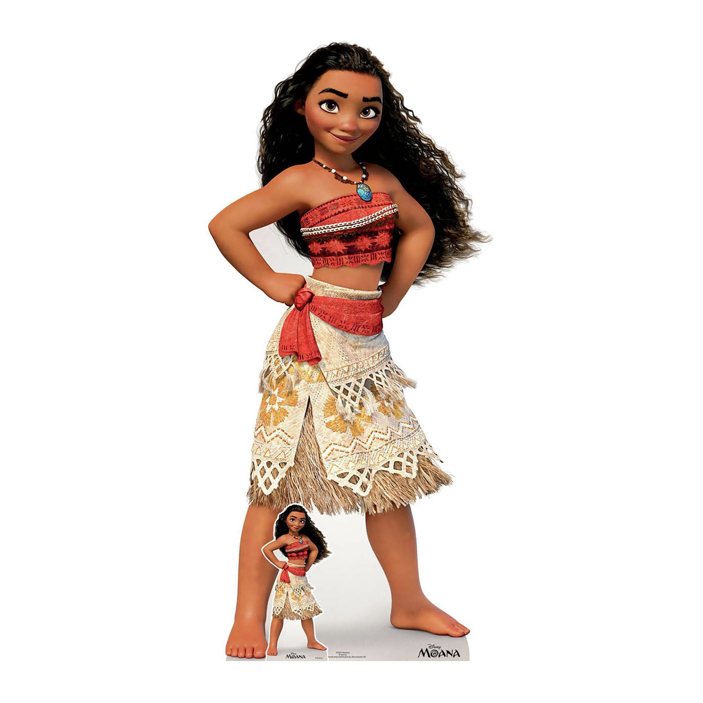 Star Cutouts Disney Princess Moana Cardboard Cutout