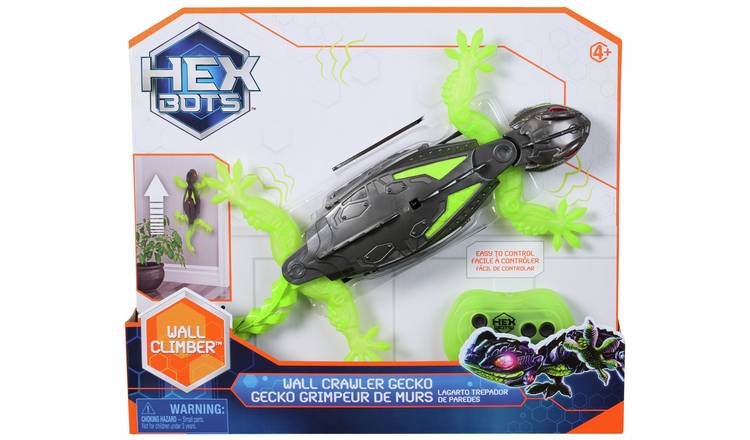 Hexbots Wall Crawler Gecko Remote Control Toy