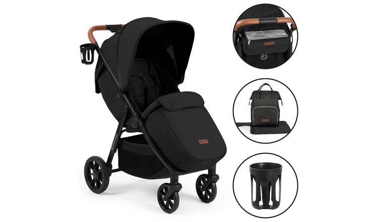 Ickle Bubba Stomp Stride Prime Pushchair - Black