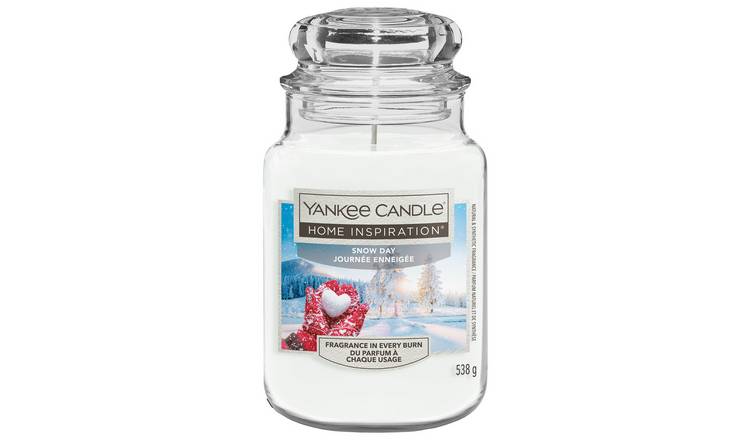 Yankee Home Inspiration Large Jar Candle - Snow Day