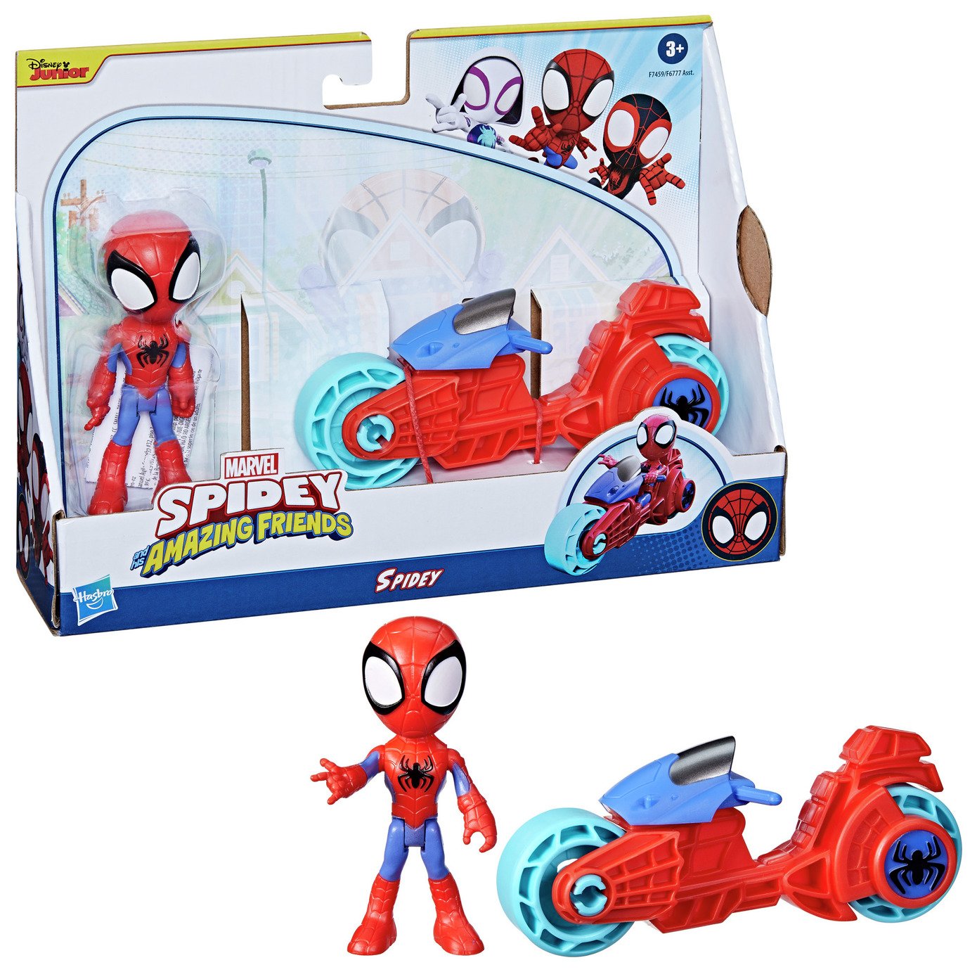 Marvel Spidey And His Amazing Friends Motorcycle
