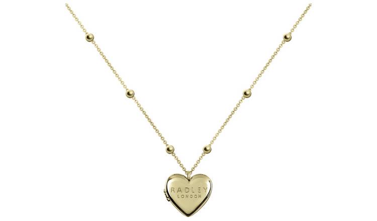 Radley 18ct Gold Plated Heart Photo Locket Necklace