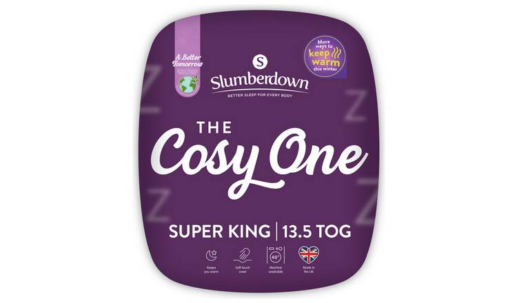 Slumberdown Cosy One 13.5 Tog Duvet - Superking