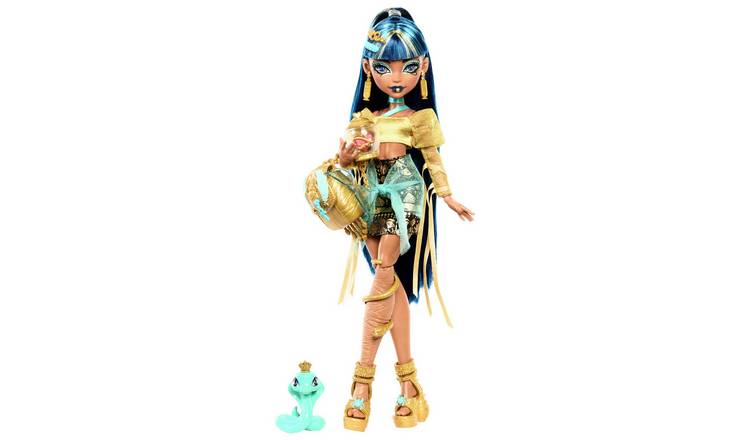 Monster High Cleo De Nile Fashion Doll, pet & Accessories