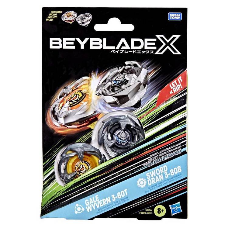 Beyblade X GW 3-60T and SD 3-80B Dual Pack Set 0