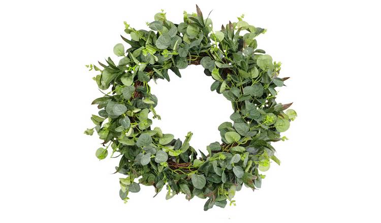 Garden XP Artificial Eucalpyptus Wreath