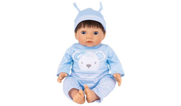 Buy Tiny Treasures Doll in Blue Bear Outfit 17inch 44cm Argos