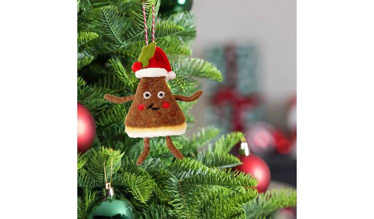 Comic Relief Cake Christmas Tree Decoration