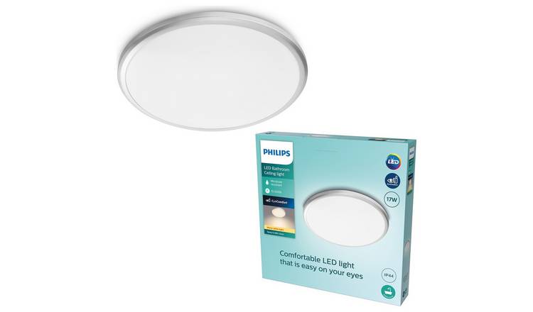 Philips Spray Luminaire Bathroom LED Ceiling Light - Chrome