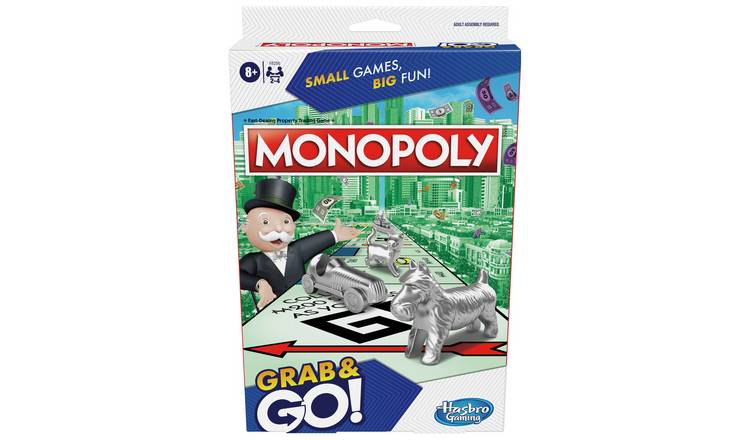 Hasbro Monopoly Grab and Go Mixed Game