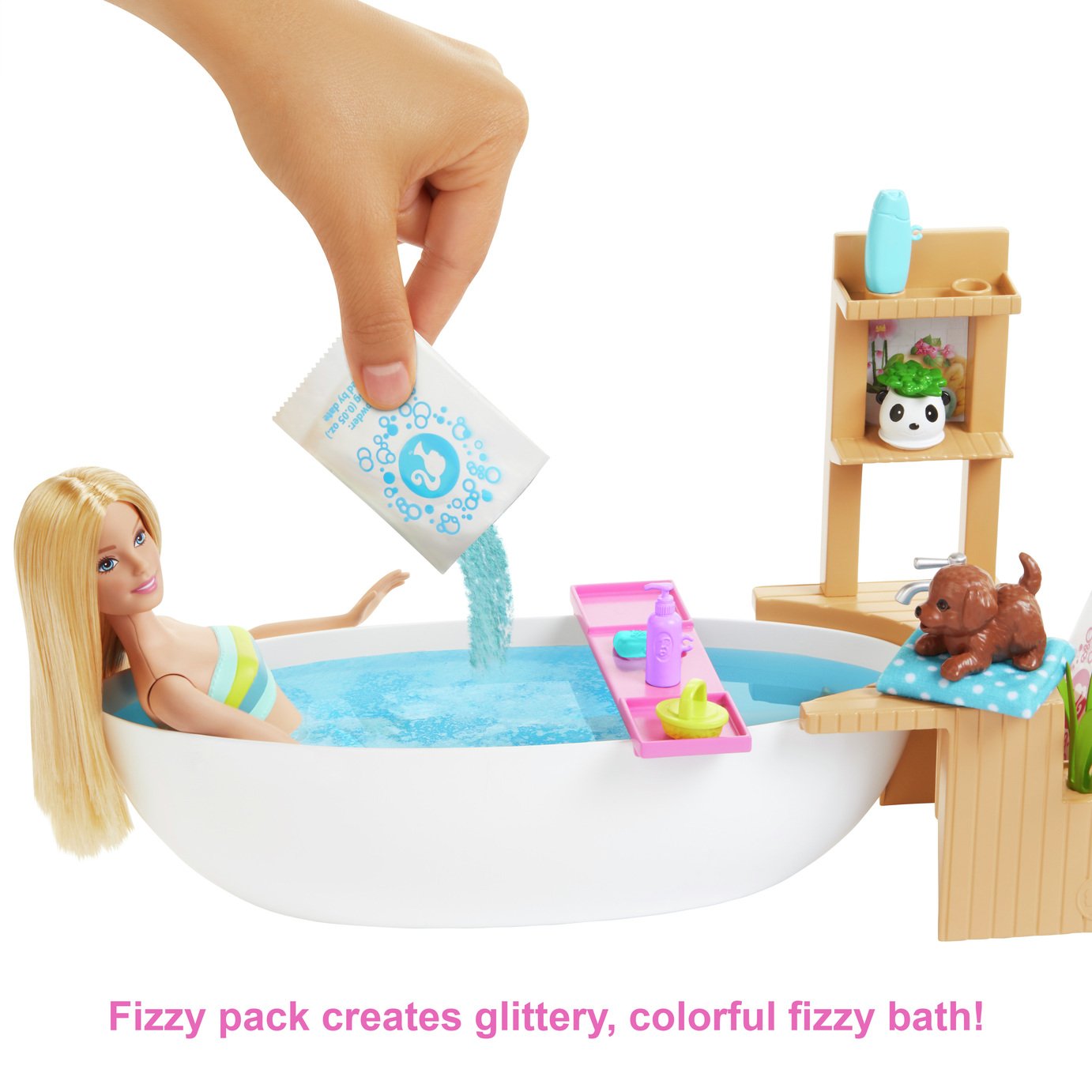 Barbie Fizzy Bath Doll and Playset Review