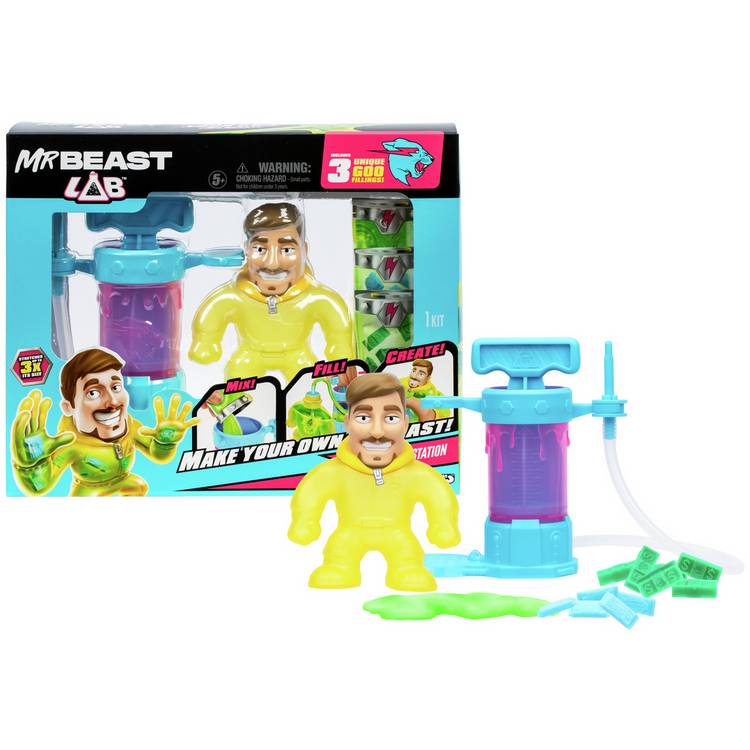 Heroes of Goo Jit Zu MrBeast Lab Creation Station 0
