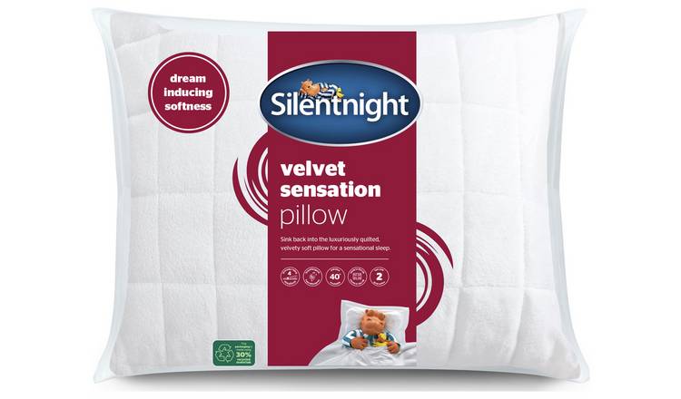 Silentnight Velvet Sensation Medium Firm Pillow